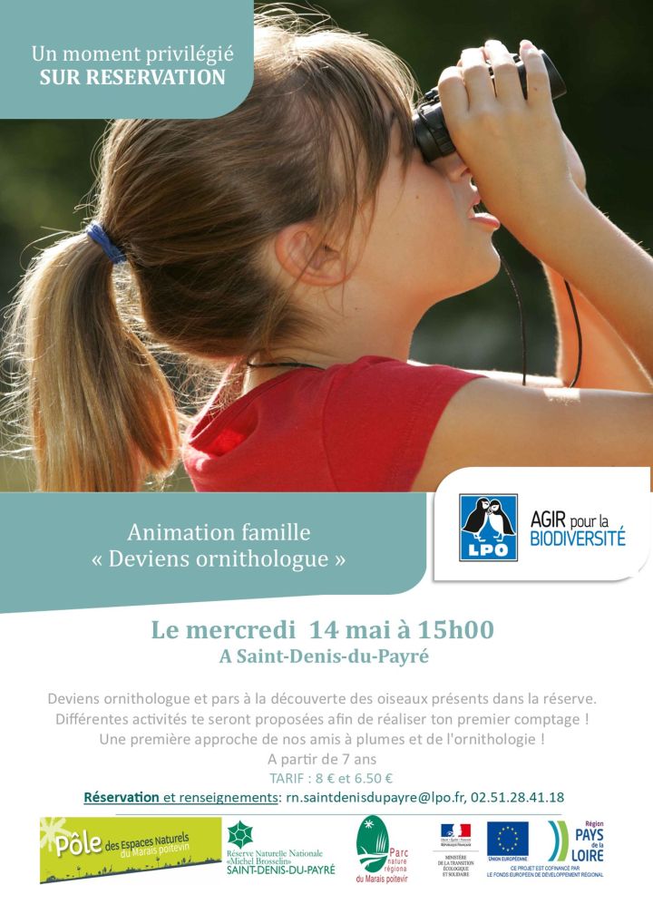 Animation famille « Deviens ornithologue »
